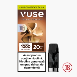 Capsulă pentru țigară electronică Creamy Tobacco 20 mg/ml, 1000 puffs, 1 buc