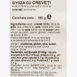 Gyoza cu creveți 180g