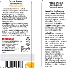 Soluție lichidă protecție împotriva țânțarilor 100ml