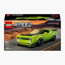 Mașină sport Dodge Challenger SRT Hellcat, 77237 Speed Champions, 390 piese, +9 ani