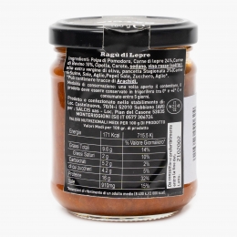 Ragu din carne de iepure pentru paste 180g