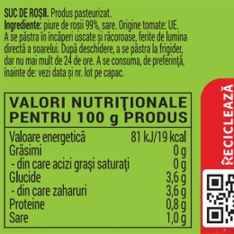 Suc de roșii 330ml