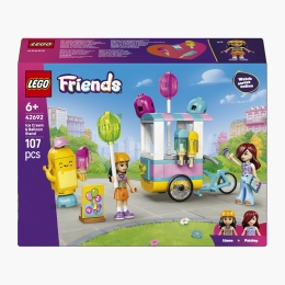 Stand cu înghețată și baloane, 42692 Friends, 107 piese, +6 ani