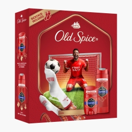 Set Cadou Fotbalist (deodorant solid Captain 50ml + gel de duș Captain 250ml + șosete)