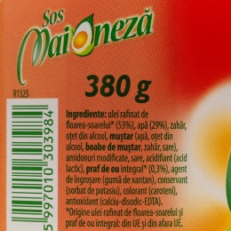 Sos maioneză 380g