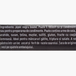 Râșniță piper negru boabe 45g