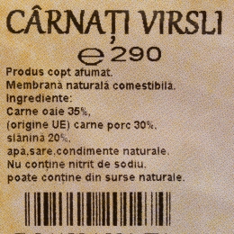 Cârnați Virsli 290g