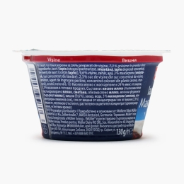 Iaurt cu mascarpone și vișine 130g