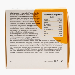 Prăjitură cu mango și fructul pasiunii, 120g