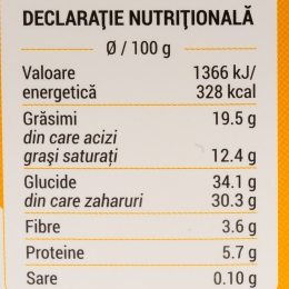 Prăjitură cu mango și fructul pasiunii, 120g