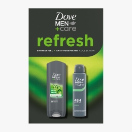 Set cadou Men+Care Refresh: deodorant spray Fresh 150ml + gel de duș Extra Fresh 250ml
