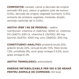 Recompense crocante pentru pisici adulte, pernuțe cu pui, 60g