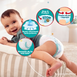 Scutece-chiloțel Active Baby Pants mărimea 7, 15+ kg, 42 buc
