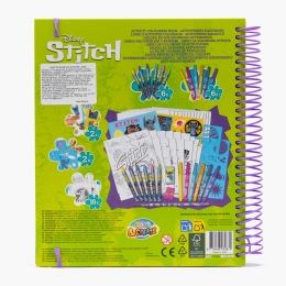 Carte de colorat și activități creative pentru copii Stitch