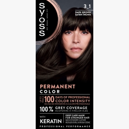 Vopsea de păr permanentă Professional Performance, 3-1 șaten închis, 115ml