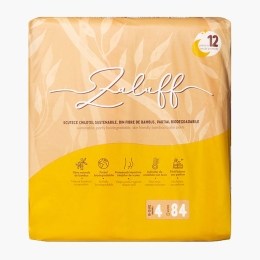 Scutece chiloțel din bambus mărimea 4, 10-15kg, 84 buc