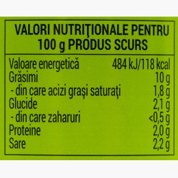 Măsline negre întregi 700g