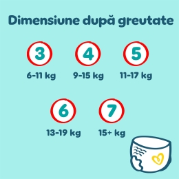 Scutece-chiloțel Premium Care Pants, mărimea 5, 11-17kg, 102 buc 