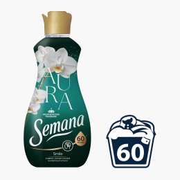 Balsam de rufe superconcentrat Aura Smile, 60 spălări, 1.2l