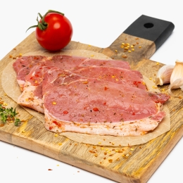 Pastramă din cotlet de porc, 300g