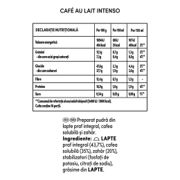 Café au Lait Intenso 16 băuturi 160g, capsule cafea 