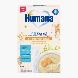 Cereale cu lapte și biscuiți, 6+ luni, 200g