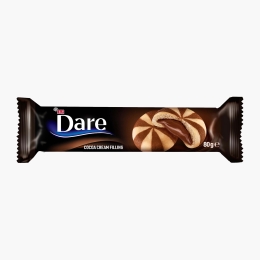 Biscuiți cu cremă de cacao Mozaic, 80g