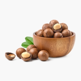 Nuci de macadamia cu aromă de vanilie 250g