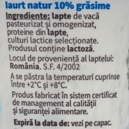 Iaurt 10% în stil grecesc, 150g