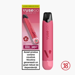 Țigară electronică Reload 1000 Pen Strawberry Ice, 20mg/ml