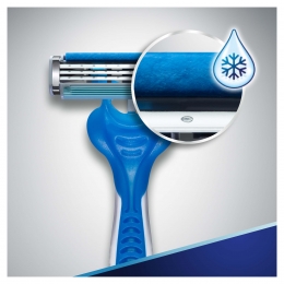 Aparat de ras de unică folosință Blue3 Cool 6 buc