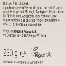 Dulceață eco de caise 250g
