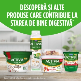 Iaurt de băut cu căpșuni și kiwi 320g