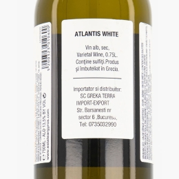 Vin alb sec Assytiko & Athiri, 13.5%, 750ml