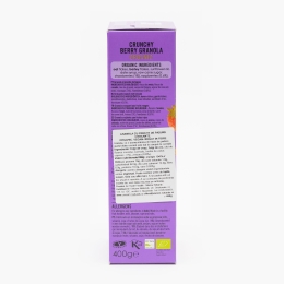 Granola eco cu fructe de pădure 400g