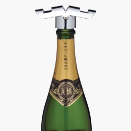 Dop pentru sticla de vin spumant Bar Craft, inox
