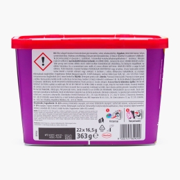 Detergent de rufe capsule 4în1 Discs Color Deep Clean, 22 spălări