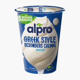 Produs fermentat din soia natur Greek Style 400g