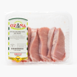Cotlet de porc fără os, feliat 750g