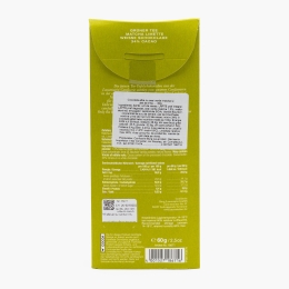 Ciocolată albă cu ceai verde matcha și ulei de lime 60g