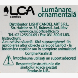 Lumânare parfumată în pahar - Cookie Fever