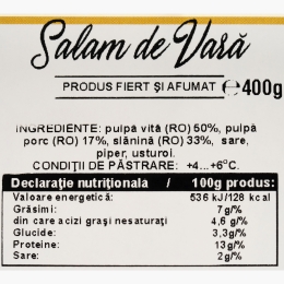 Salam de vară 400g
