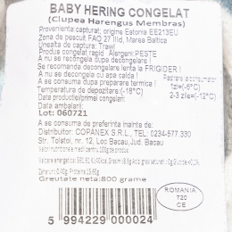 Baby hering 800g