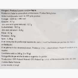 Chifle hamburger, fără gluten 140g