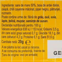 Amestec de condimente pentru pui crispy 20g