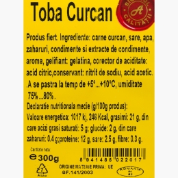 Tobă curcan 300g
