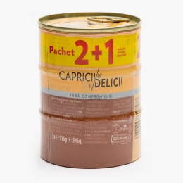 Pachet 2+1: Pate de pui 3x115g