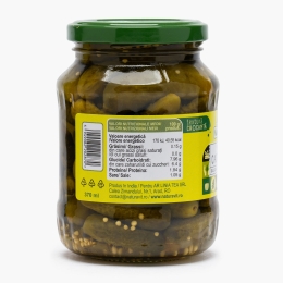 Mini castraveți dulci-acrișori în oțet 350g