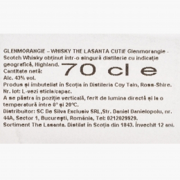 Single Malt Whisky, 12 Yo, 43%, Scotland, 0.7l + cutie