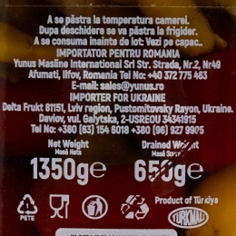 Mix de ardei iuți murați, 1.35kg